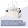 imageMr Pen Baby Diaper Caddy Organizer with Lid Baby Organizer for Nursery Portable Diaper Caddy with Lid Diaper Organizer for Changing TableBeige