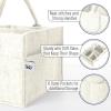 imageMr Pen Baby Diaper Caddy Organizer with Lid Baby Organizer for Nursery Portable Diaper Caddy with Lid Diaper Organizer for Changing TableBeige