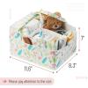 imageMr Pen Baby Diaper Caddy Organizer with Lid Baby Organizer for Nursery Portable Diaper Caddy with Lid Diaper Organizer for Changing TableBlooming Palette