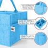 imageMr Pen Baby Diaper Caddy Organizer with Lid Baby Organizer for Nursery Portable Diaper Caddy with Lid Diaper Organizer for Changing TableBlue