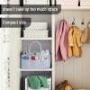 imageMr Pen Baby Diaper Caddy Organizer with Lid Baby Organizer for Nursery Portable Diaper Caddy with Lid Diaper Organizer for Changing TableBlue Inside