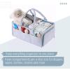 imageMr Pen Baby Diaper Caddy Organizer with Lid Baby Organizer for Nursery Portable Diaper Caddy with Lid Diaper Organizer for Changing TableBlue Inside