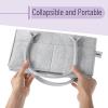 imageMr Pen Baby Diaper Caddy Organizer with Lid Baby Organizer for Nursery Portable Diaper Caddy with Lid Diaper Organizer for Changing TableGray