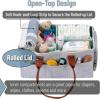 imageMr Pen Baby Diaper Caddy Organizer with Lid Baby Organizer for Nursery Portable Diaper Caddy with Lid Diaper Organizer for Changing TableGray with Lid