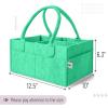 imageMr Pen Baby Diaper Caddy Organizer with Lid Baby Organizer for Nursery Portable Diaper Caddy with Lid Diaper Organizer for Changing TableGreen