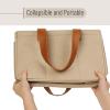 imageMr Pen Baby Diaper Caddy Organizer with Lid Baby Organizer for Nursery Portable Diaper Caddy with Lid Diaper Organizer for Changing TableLeather Strap