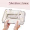 imageMr Pen Baby Diaper Caddy Organizer with Lid Baby Organizer for Nursery Portable Diaper Caddy with Lid Diaper Organizer for Changing TablePatterned Gray