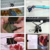 imageMr Pen Binder Clips 100 pc Assorted Sizes Black Metal Clips for Paper