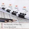 imageMr Pen Binder Clips 100 pc Assorted Sizes Black Metal Clips for Paper