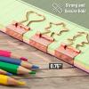 imageMr Pen Cute Binder Clips  18 Pcs 6 Styles Medium ampamp Small Sizes Office Supplies