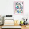 imageMr Pen Dry Erase Board 125quot x 95quot with 8 Dry Erase Markers and 2 Board Magnets White Board Dry Erase Magnetic Dry Erase Board Small White Board Small Dry Erase Board for WallPink