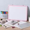 imageMr Pen Dry Erase Board 125quot x 95quot with 8 Dry Erase Markers and 2 Board Magnets White Board Dry Erase Magnetic Dry Erase Board Small White Board Small Dry Erase Board for WallPink