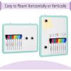 imageMr Pen Dry Erase Board 125quot x 95quot with 8 Dry Erase Markers and 2 Board Magnets White Board Dry Erase Magnetic Dry Erase Board Small White Board Small Dry Erase Board for WallGreen