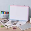 imageMr Pen Dry Erase Board 125quot x 95quot with 8 Dry Erase Markers and 2 Board Magnets White Board Dry Erase Magnetic Dry Erase Board Small White Board Small Dry Erase Board for WallColorful