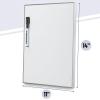 imageMr Pen Dry Erase Board 14 x 11 Rose Gold Aluminum Frame with a Black Dry Erase Marker White Board Dry Erase Magnetic Dry Erase Board Small White Board Small Dry Erase Board for WallSilver