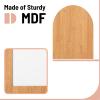 imageMr Pen Dry Erase Board 16quot x 12quot Wooden Frame Boho Design Mini White Board for Kids ampamp Students Small Dry Erase Board