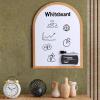 imageMr Pen Dry Erase Board 16quot x 12quot Wooden Frame Boho Design Mini White Board for Kids ampamp Students Small Dry Erase Board