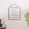 imageMr Pen Dry Erase Board 16quot x 12quot Wooden Frame Boho Design Mini White Board for Kids ampamp Students Small Dry Erase Board