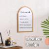 imageMr Pen Dry Erase Board 16quot x 12quot Wooden Frame Boho Design Mini White Board for Kids ampamp Students Small Dry Erase Board