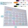 imageMr Pen Dry Erase Calendar for Fridge Magnetic 147 x 118quot Magnetic Calendar with 4 Dry Erase Markers Magnetic Calendar for Fridge Magnetic Whiteboard Calendar Dry Erase Fridge CalendarGray