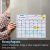 imageMr Pen Dry Erase Calendar for Fridge Magnetic 147 x 118quot Magnetic Calendar with 4 Dry Erase Markers Magnetic Calendar for Fridge Magnetic Whiteboard Calendar Dry Erase Fridge CalendarWhite