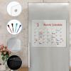 imageMr Pen Dry Erase Calendar for Fridge Magnetic 147 x 118quot Magnetic Calendar with 4 Dry Erase Markers Magnetic Calendar for Fridge Magnetic Whiteboard Calendar Dry Erase Fridge CalendarClear