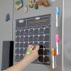 imageMr Pen Dry Erase Calendar for Fridge Magnetic 147 x 118quot Magnetic Calendar with 4 Dry Erase Markers Magnetic Calendar for Fridge Magnetic Whiteboard Calendar Dry Erase Fridge CalendarBlack