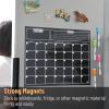 imageMr Pen Dry Erase Calendar for Fridge Magnetic 147 x 118quot Magnetic Calendar with 4 Dry Erase Markers Magnetic Calendar for Fridge Magnetic Whiteboard Calendar Dry Erase Fridge CalendarBlack