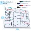 imageMr Pen Dry Erase Calendar for Fridge Magnetic 147 x 118quot Magnetic Calendar with 4 Dry Erase Markers Magnetic Calendar for Fridge Magnetic Whiteboard Calendar Dry Erase Fridge CalendarWhite