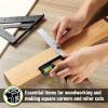 imageMr Pen Rafter Square and Combination Square Tool Set Black 7quot Square 12quot Aluminum Carpenter Square Framing Square Square Tool Woodworking Square Combo Square 7 Inch