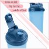 imageMr Pen Shaker Bottles for Protein Mixes 28 oz 2 Pack Clear Protein Shaker Bottle with Wire Whisk Ball Blender BottleBlue  Red