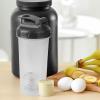 imageMr Pen Shaker Bottles for Protein Mixes 28 oz 2 Pack Clear Protein Shaker Bottle with Wire Whisk Ball Blender BottleClear