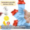 imageMr Pen Shaker Bottles for Protein Mixes 28 oz 4 Pack Colorful Protein Shaker Bottle with Wire Whisk Ball Mixer BottleBlue With Orange Top