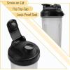 imageMr Pen Shaker Bottles for Protein Mixes 28 oz 4 Pack Colorful Protein Shaker Bottle with Wire Whisk Ball Mixer BottleClear 1