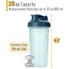 imageMr Pen Shaker Bottles for Protein Mixes 28 oz 4 Pack Colorful Protein Shaker Bottle with Wire Whisk Ball Mixer BottleClear