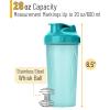 imageMr Pen Shaker Bottles for Protein Mixes 28 oz 4 Pack Colorful Protein Shaker Bottle with Wire Whisk Ball Mixer BottleLight Blue