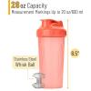 imageMr Pen Shaker Bottles for Protein Mixes 28 oz 4 Pack Colorful Protein Shaker Bottle with Wire Whisk Ball Mixer BottleLight Pink