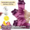 imageMr Pen Shaker Bottles for Protein Mixes 28 oz 4 Pack Colorful Protein Shaker Bottle with Wire Whisk Ball Mixer BottlePurple