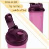 imageMr Pen Shaker Bottles for Protein Mixes 28 oz 4 Pack Colorful Protein Shaker Bottle with Wire Whisk Ball Mixer BottlePurple