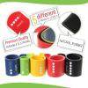 imageMr Pen Shaker Bottles for Protein Mixes and Resistance Bands 6 Pack