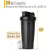 imageMr Pen Shaker Bottles for Protein Mixes and Resistance Bands 6 Pack