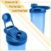 imageMr Pen Shaker Bottles for Protein Mixes with Twist Cap 28 oz Black Protein Shaker Bottle with Wire Whisk Ball Shaker Cup Mixer BottleBlue