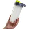 imageMr Pen Shaker Bottles for Protein Mixes with Twist Cap 28 oz Black Protein Shaker Bottle with Wire Whisk Ball Shaker Cup Mixer BottleGrayGreen