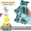 imageMr Pen Shaker Bottles for Protein Mixes with Twist Cap 28 oz Black Protein Shaker Bottle with Wire Whisk Ball Shaker Cup Mixer BottleLight Blue