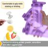 imageMr Pen Shaker Bottles for Protein Mixes with Twist Cap 28 oz Black Protein Shaker Bottle with Wire Whisk Ball Shaker Cup Mixer BottlePurple