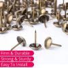 imageMr Pen Upholstery Tacks 100 Pack Furniture Tacks Decorative Nail Heads Upholstery Tacks for Furniture Decorative Tacks Upholstery Pins Upholstery Nails Antique Furniture Brass Tacks