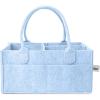 imageMr Pen Baby Diaper Caddy Organizer Sky Bliss Baby Caddy Organizer with Handle Compact Size Collapsible ampamp Portable