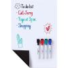 imageMr Pen Magnetic Dry Erase Whiteboard 17quot x 1125quot Magnetic Dry Erase Board Sheet with 4 Dry Erase Markers Magnetic Whiteboard for Fridge Fridge Whiteboard Dry Erase Board Magnetic