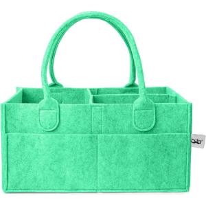 imageMr Pen Baby Diaper Caddy Organizer with Lid Baby Organizer for Nursery Portable Diaper Caddy with Lid Diaper Organizer for Changing TableGreen