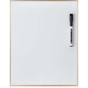 imageMr Pen Dry Erase Board 14 x 11 Rose Gold Aluminum Frame with a Black Dry Erase Marker White Board Dry Erase Magnetic Dry Erase Board Small White Board Small Dry Erase Board for WallGold